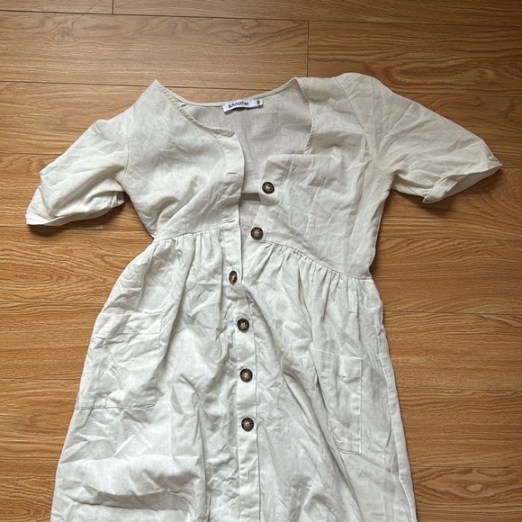 Cream Dress &Another - Picture 4 of 6